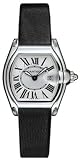NEW CARTIER ROADSTER LADIES STEEL WATCH W62016V3