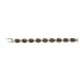 14K Yellow Gold 18 1/2 ct. Oval Shaped Garnet Fashion Bracelet - 7''