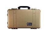 Pelican 1510 Case with Foam for Camera (Desert Tan)