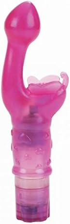 Pink Butterfly Kiss Gspot and Clitoris Power Vibe for Women