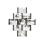 Aero 9-Opening Photo Frame - Black (4x6")