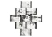 Aero 9-Opening Photo Frame - Black (4x6 )