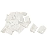uxcell　角ブラケット　33mm x 19mm x 19mm　プラスチック素材　20枚入り
