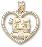 1955 Chevy Heart Pendant Charm/Pendant