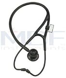 Classic Cardiology Stethoscope by MDF Instruments Direct, Blackout - 1Each