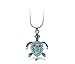 Puzzled Sea Turtle Fashionable Necklace/Pendant Jewelry - Ocean  Sea Life Collection - Unique Gift and Souvenir - Item #6309