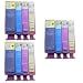 3 Sets - 3x BCI-3 Black, 3x BCI-6 Cyan, 3x BCI-6 Magenta, 3x BCI-6 Yellow - Compatible Ink Cartridges for Canon Bubble Jet i560 Printer by GFS
