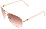Steve Madden Women's S5187 RGLD Aviator Sunglasses