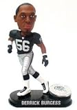 Oakland Raiders Derrick Burgess Forever Collectibles Black Base Edition Bobble Head