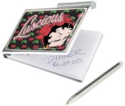 Betty Boop Metal Notepad With Pen Luscious
