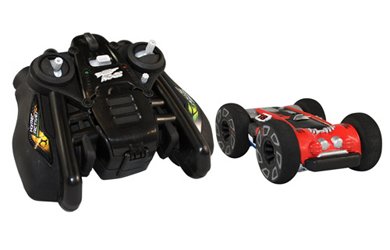 Air Hogs Hyper Actives Stunt Car Red and Blue