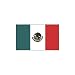 Mexico flag 3ft x 5ft Nylon