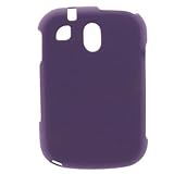 Crystal Hard RUBBERIZED PURPLE Faceplate Cover Case Shield for PANTECH JET TXT8040 (VERIZON)