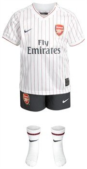 Arsenal Third Kit 2009/10 - Infants - 3/6 Months