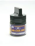 Gundam Mr. Color 32 - Dark Gray(2) (Semi-Gloss / Ship) Paint 10ml. Bottle Hobby
