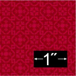 Victorian Albert - Red Dollhouse Wallpaper