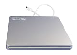 Luxburg® External USB 2.0 Ultra Slim slot-in DVD CD R/RW Drive for Apple MacBook. Plug and Play. 2 year Warranty!