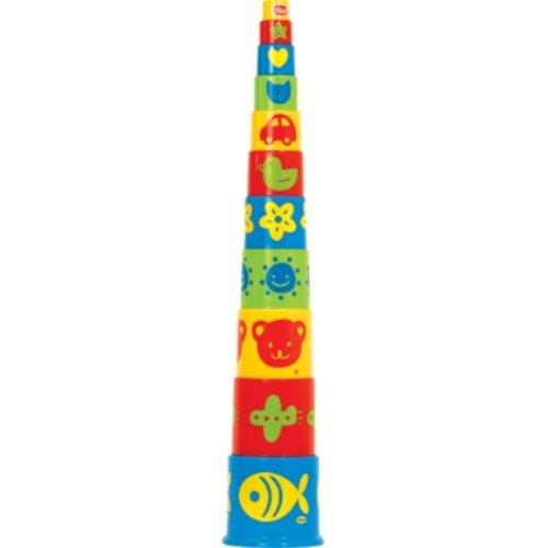 Childrens Toyshop  Spielwaren : Pyramide 594, rund 12-teillg in Box, 85cm