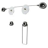 HQ TVS-HQ-LED01BS Universelle Wandhalterung f&uuml;r LED Fernseher, 32-55 Zoll