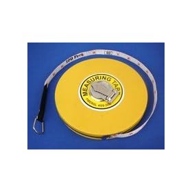 100' Closed-Reel Surveyor's SAE Measuring Tape