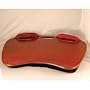 Euro Lap Desk - With Storage (Mahogany) (2.25"H x 22.5"W x 16"D)