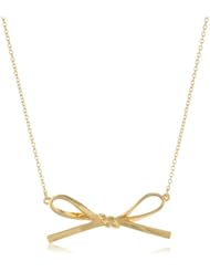kate spade new york Skinny Mini Gold Colored Necklace, 28"