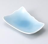 青白磁ナブリ長角皿　3個組 【美濃焼　和皿】 〔キャッシュバックキャンペーン対象商品〕