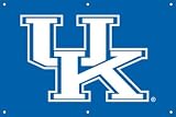Kentucky Wildcats Indoor/Outdoor Fan Banner 3 ft x 2 ft NCAA College Athletics Fan Shop Sports Team Merchandise