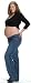 Low Rise Zip Up Maternity Jeans, 4, Tall