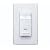 Leviton OSSNL-IDW Decora Passive Infrared Wall Switch Occupancy Sensor, LED Adjustable Night Light, 180 Degree, 2100 sq ft Coverage, White