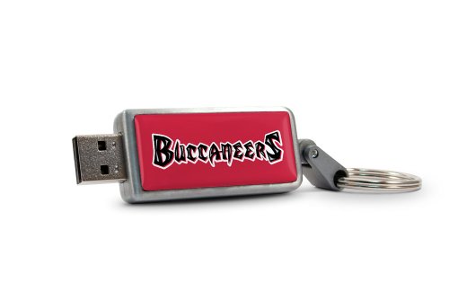 Centon Tampa Bay Buccaneers Edition NFL DataStick Keychain V2 16 GB USB 2.0 Flash Drive DSK2F16GB-TAM Centon Tampa Bay Buccaneers Edition NFL DataStick Keychain V2 16 GB USB 2.0 Flash Drive DSK2F16GB-TAM