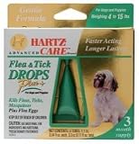 Hartz Mountain Corporation Advnced Care Flea Tck Drps Pls 4-15 Pounds - 98206