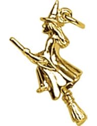 Rembrandt Charms Witch Charm, 10K Yellow Gold