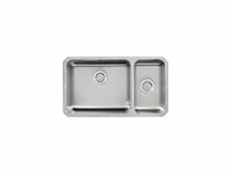 Hot Sale KOHLER K-3174-NA Undertone High/Low Undercounter Kitchen Sink
