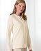 Stretch Jersey Long-Sleeve Cardigan