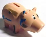 Lego Hamm Piggy Bank Minifigure (Dirty, Dirt Smudged Version) From Toy Story Trash Compactor Escape set#7596