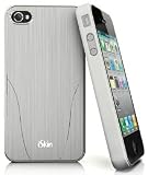 iSkin aura case for iPhone 4/4S - Silver (Silver/White)
