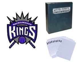 Sacramento Kings Basketball Cards w/ Collector's Mini Binder & Pages