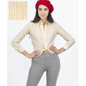 Buy American Apparel Unisex Corduroy Long Sleeve Button-Up Shirt by American Apparel