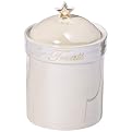 Pearls for Paws Treat Jar-Cream