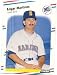 1988 Fleer Edgar Martinez Rookie Baseball Card #378 - Shipped In Protective Display Case!
