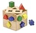 MELISSA & DOUG SHAPE SORTING CUBE