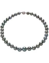 14kt White Gold Gray Tahitian Pearl Necklace