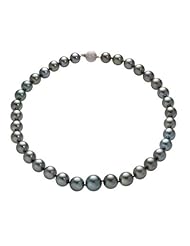14kt White Gold Gray Tahitian Pearl Necklace
