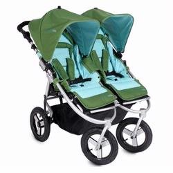  Bumbleride IT-108SE Indie twin All Terrain Stroller, SeaGrass (All-terrain Twin Design With 12 Inch Air Tires) 