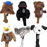 TEXAN CLASSICS DALMATION Longneck Headcover for Driver up to 460cc
