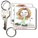 Londons Times Funny Panel Hollywood Cartoons - Britney Spears - Key Chains