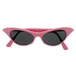 Retro 50s Costume Cat Eye PINK Sunglasses