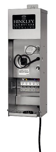 Hinkley Lighting 1200SS Pro Series Multi-Tap 12-15 Volt 1200 Watt Transformer, Stainless Steel