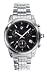 BMW Men's Sporty Chronograph with Black Dial and Stainless Steel Bracelet